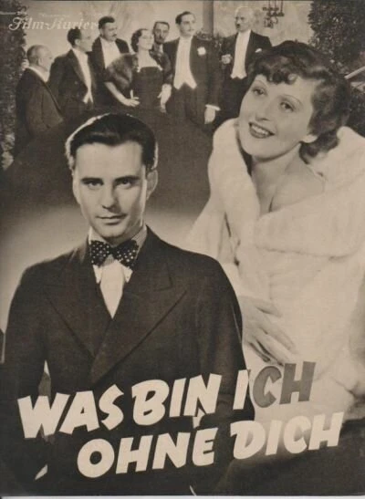 Постер Что я без тебя 1934