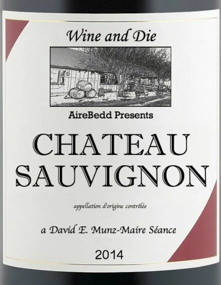 Постер Chateau Sauvignon: terroir