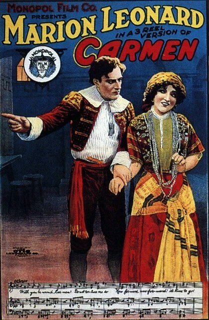 Постер Кармен 1913