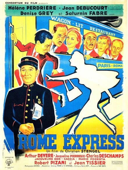 Постер Римский экспресс 1950