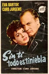 Без тебя будет ночь 1956 постер