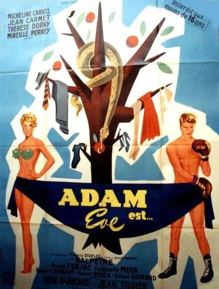 Постер Адам и Ева 1954