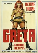 Грета – свирепая тюремщица 1976 постер