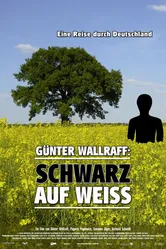Günter Wallraff - Schwarz auf weiß постер