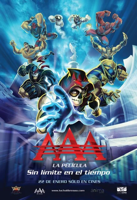 Постер AAA, la película: Sin límite en el tiempo