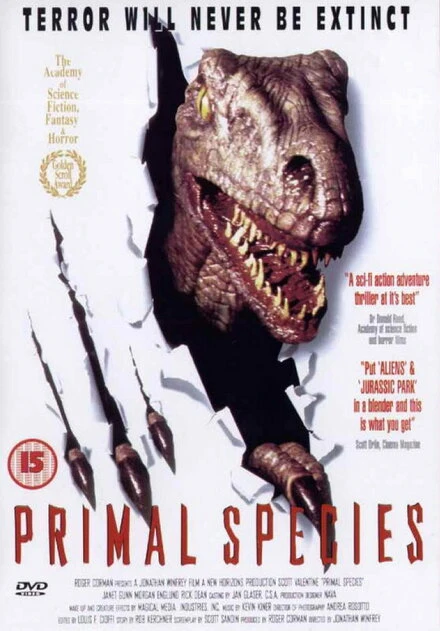 Постер Эксперимент «Карнозавр 3» 1996