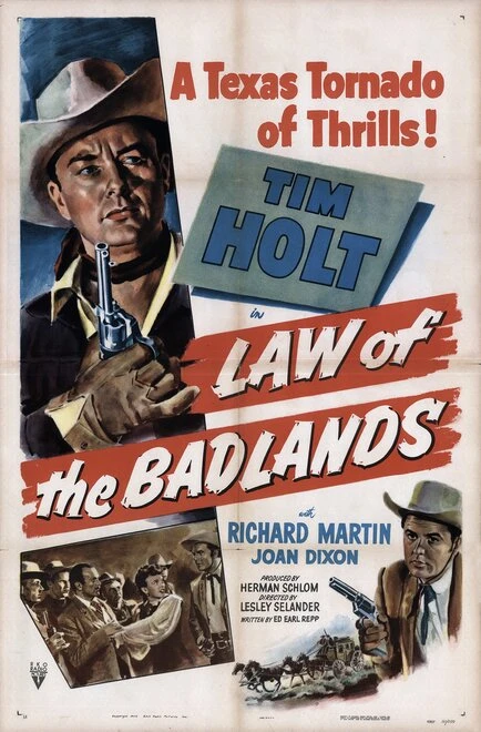 Постер Law of the Badlands 1951