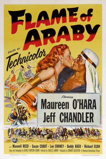 Постер Пламя Аравии 1951