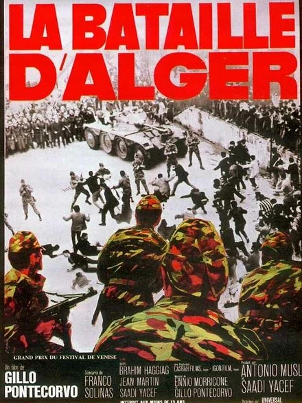 Постер Битва за Алжир 1966