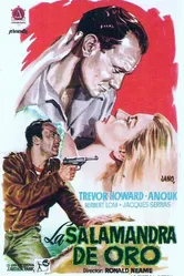 Золотая саламандра 1950 постер