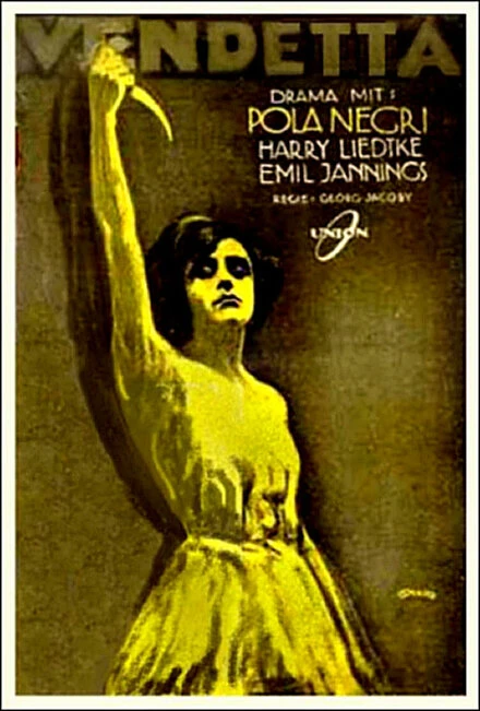 Постер Вендетта 1919