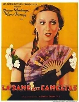 Постер Дама с камелиями 1934