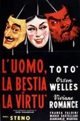 Человек, зверь и добродетель 1953 постер