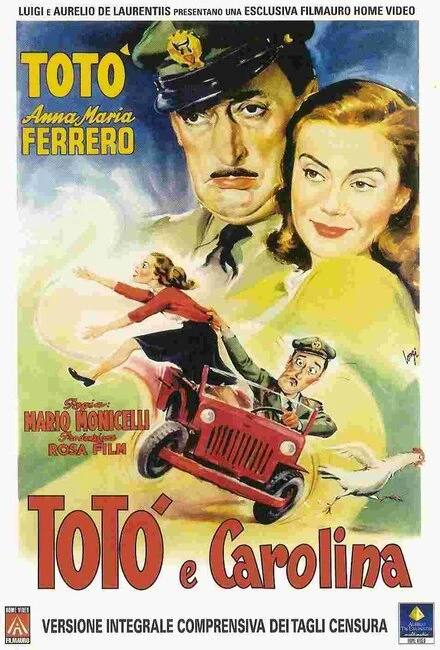 Постер Тото и Каролина 1955