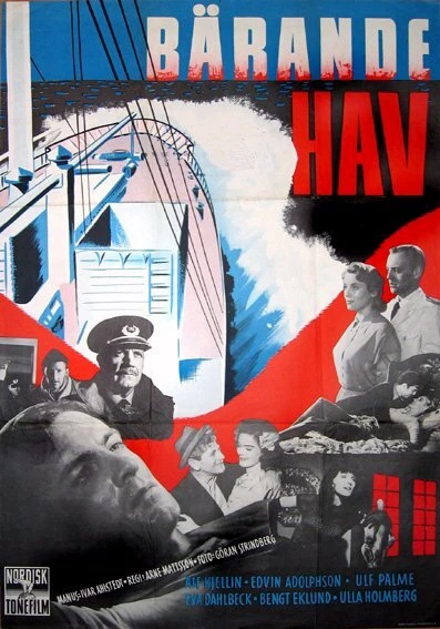 Постер Море в огне 1951