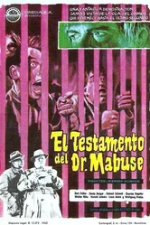 Завещание доктора Мабузе 1962 постер