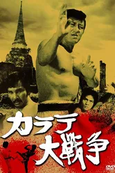 Великая война во имя карате 1978 постер