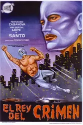 Санто против короля преступлений 1962 постер