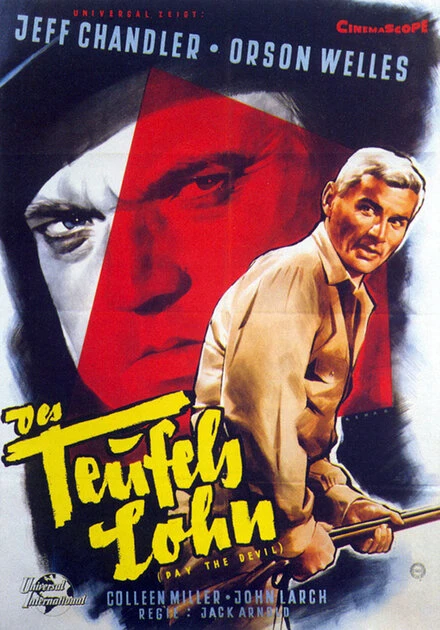 Постер Человек в тени 1957
