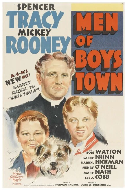 Постер Мужчины из «Города мальчиков» 1941