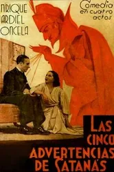 Las cinco advertencias de Satanás постер
