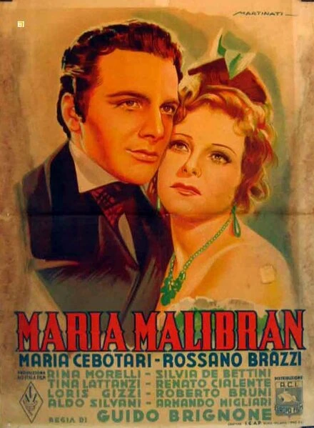 Постер Мария Малибран 1943