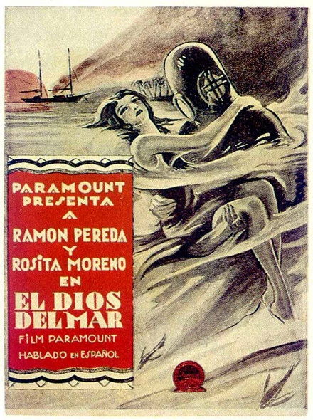 Постер Бог моря 1930, США