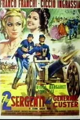 Два сержанта генерала Кастера 1965 постер
