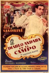 Дьявол прятался в кукурузе 1946 постер