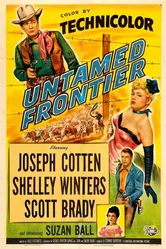 Непокоренный фронтир 1952 постер