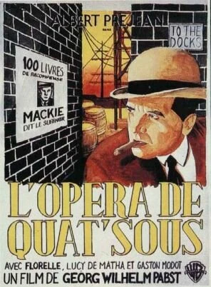 Постер Трехгрошовая опера 1931