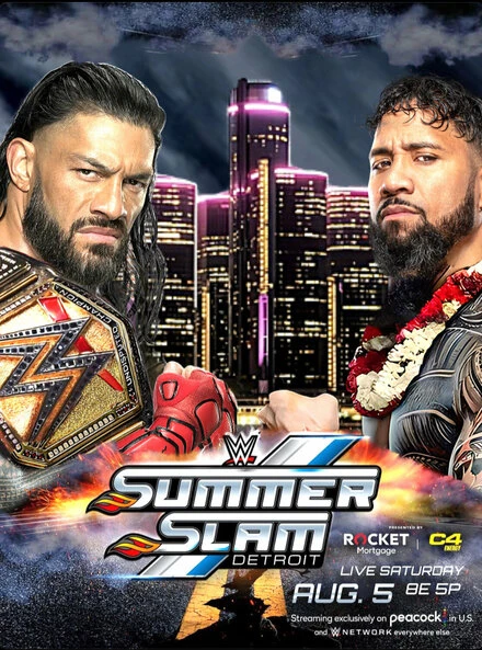 Постер WWE SummerSlam 2023