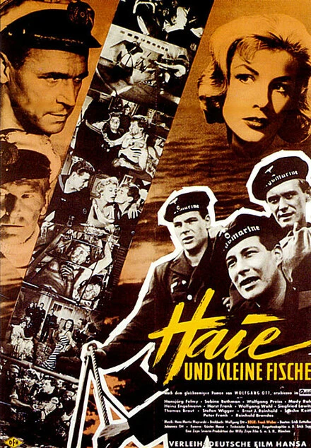 Постер Акулы и мелкие рыбешки 1957