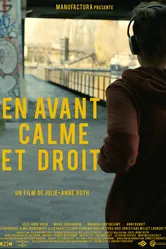 En avant, calme et droit постер
