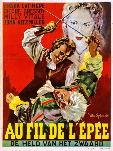 Постер На острие шпаги 1952