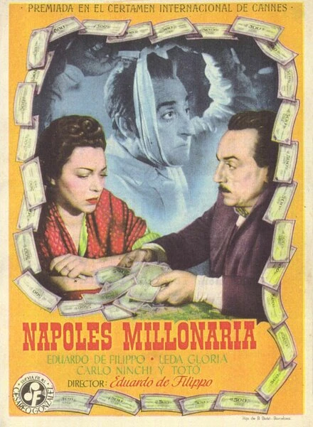 Постер Неаполь, город миллионеров 1950