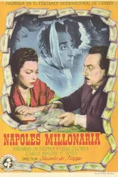 Неаполь, город миллионеров 1950 постер
