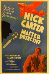 Неподражаемый сыщик Ник Картер 1939 постер