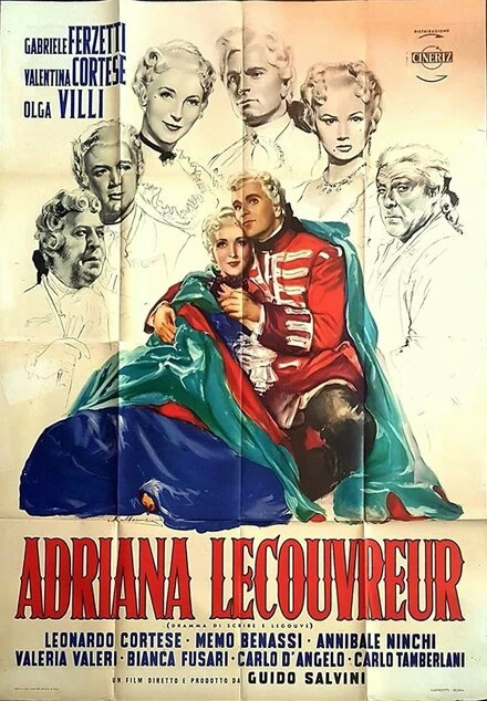Постер Адриана Лекуврёр 1955
