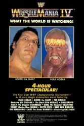 WWF РестлМания 4 1988 постер
