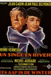 Обезьяна зимой 1962 постер