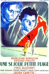 Такой красивый маленький пляж 1948 постер