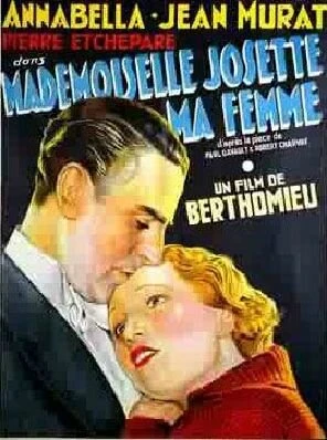 Постер Мадемуазель Жозетта, моя жена 1933