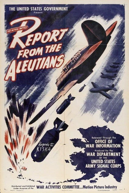Постер Сообщение с Алеут 1943