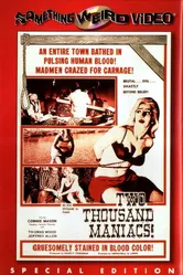 Две тысячи маньяков 1964 постер