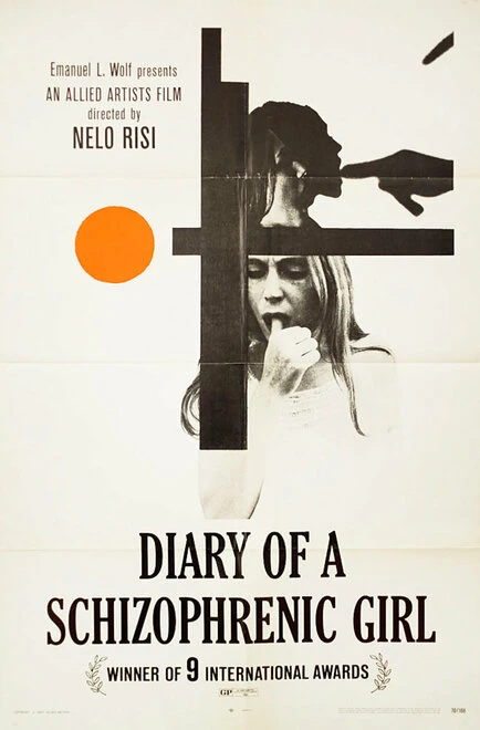 Постер Дневник шизофренички 1968