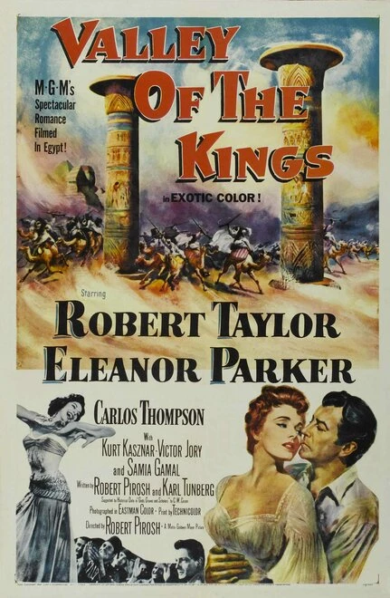 Постер Долина фараонов 1954
