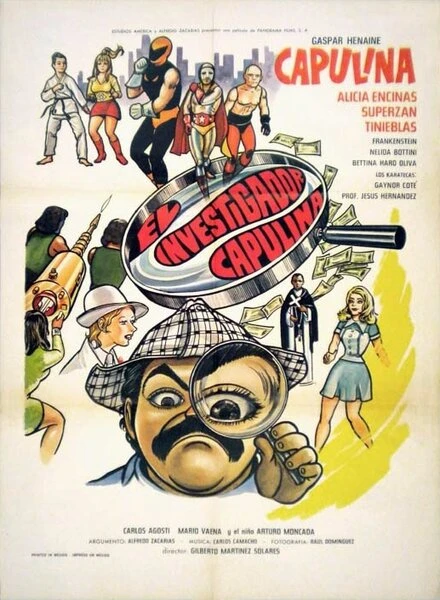 Постер El investigador Capulina
