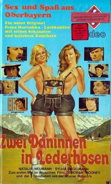 Постер Две датчанки в кожаных штанах 1979