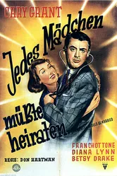 Каждая девушка должна выйти замуж 1948 постер